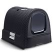 CURVER 408741 Curver Hooded Cat Litter Box 51x38,5x39,5 cm Anthracite 400460