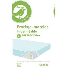 Protège matelas bouclette microfibre imperméable DANUBE