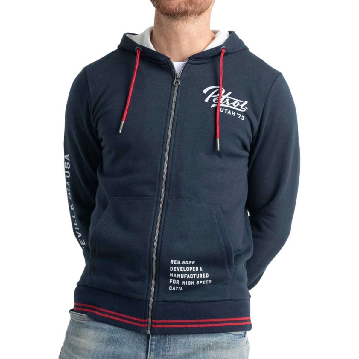 Sweat petrol industrie homme hot sale