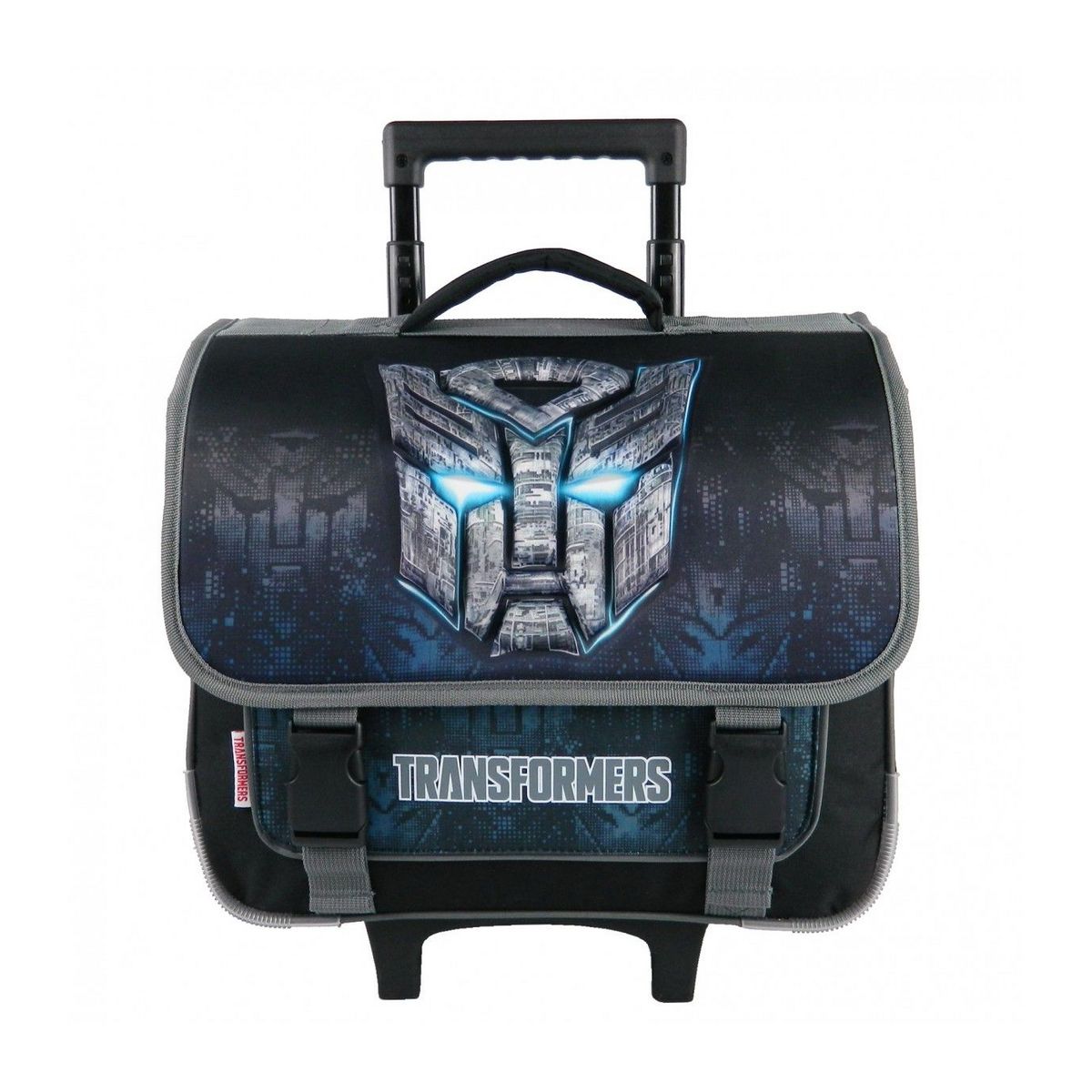 Bagtrotter Cartable à roulettes Transformers 38cm Noir