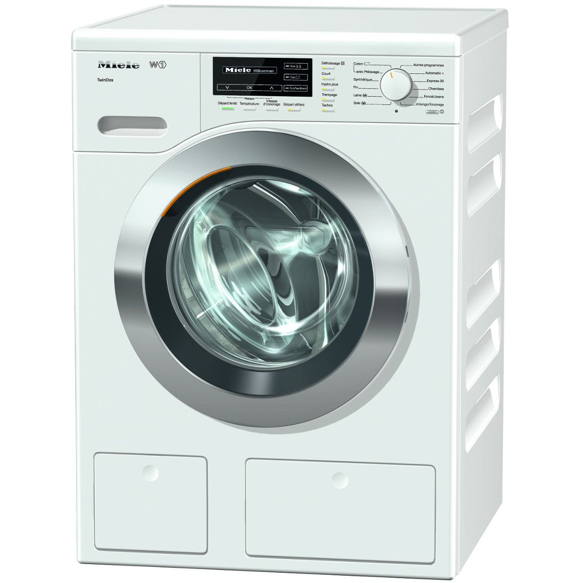 BOSCH Lave-linge hublot, WAE24166FF, 7 Kg, 1200 T/min pas cher