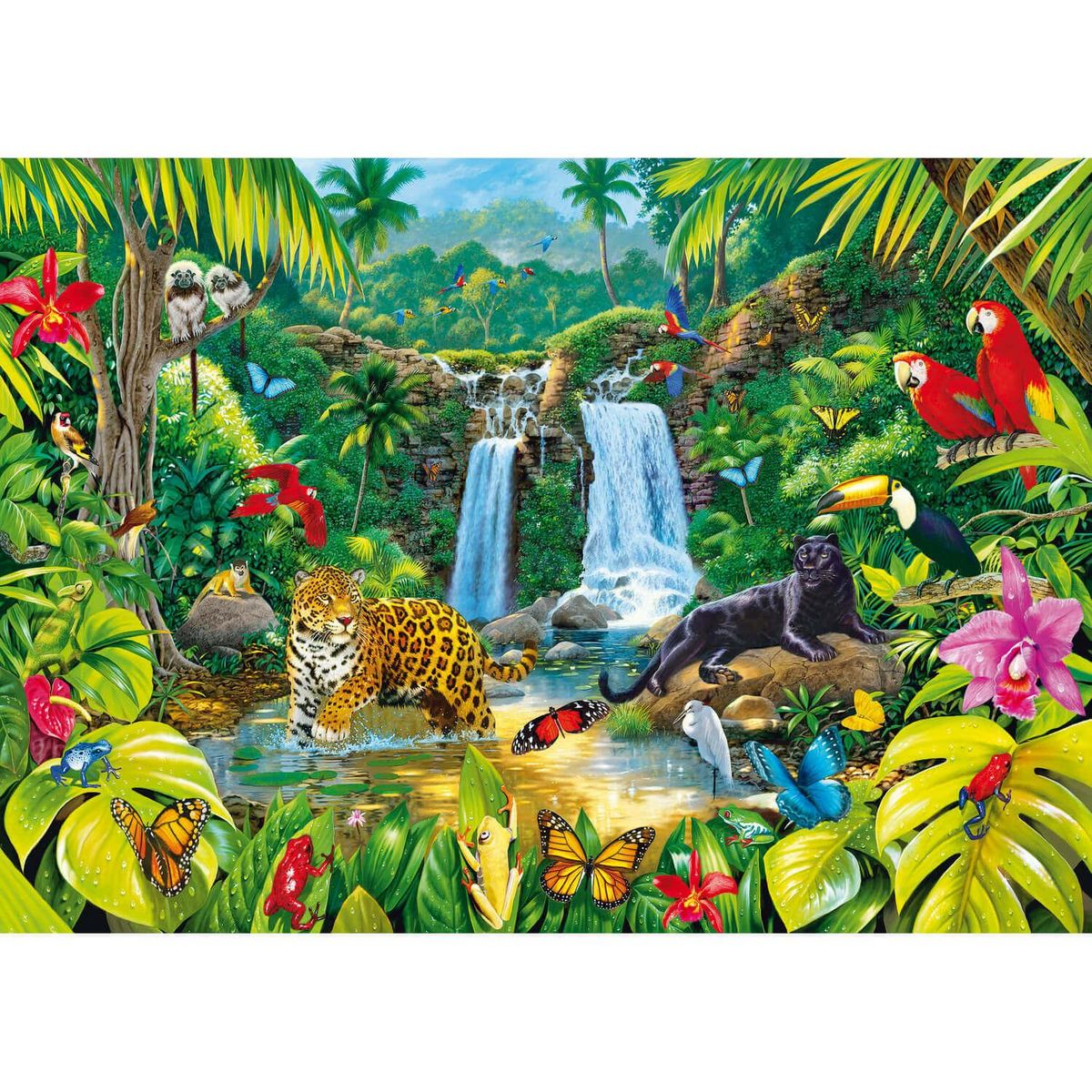 Trefl Puzzle 2000 pièces : Forêt tropicale