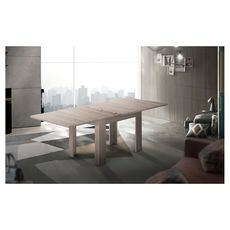 Table de séjour salle à manger extensible L90-180cm OSTUNI (Bois)