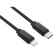 ADEQWAT Câble Lightning vers USB-C 2m noir certifie Apple