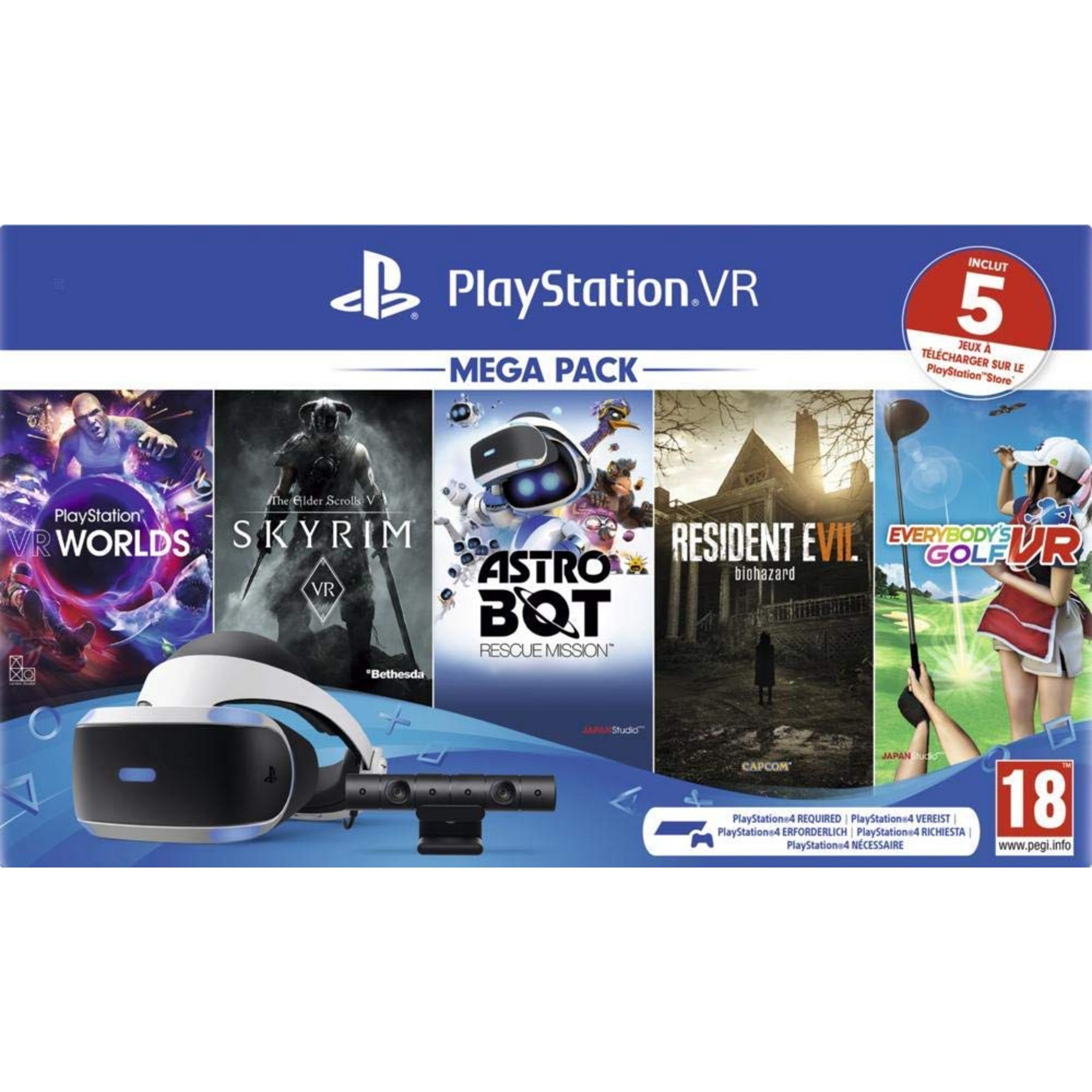 Acheter Playstation VR - Playstation 4 prix promo neuf et occasion pas cher