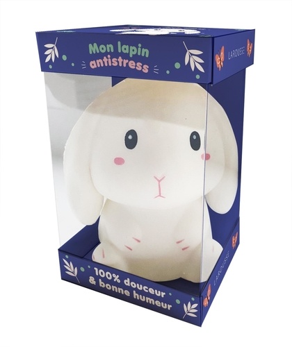 COFFRET MON LAPIN ANTISTRESS. AVEC UN SQUISHY TERRIBLEMENT CRAQUANT, UN  CARNET LUDIQUE, Larousse pas cher 