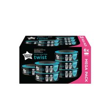 TOMMEE TIPPEE Recharges Twist & click x6