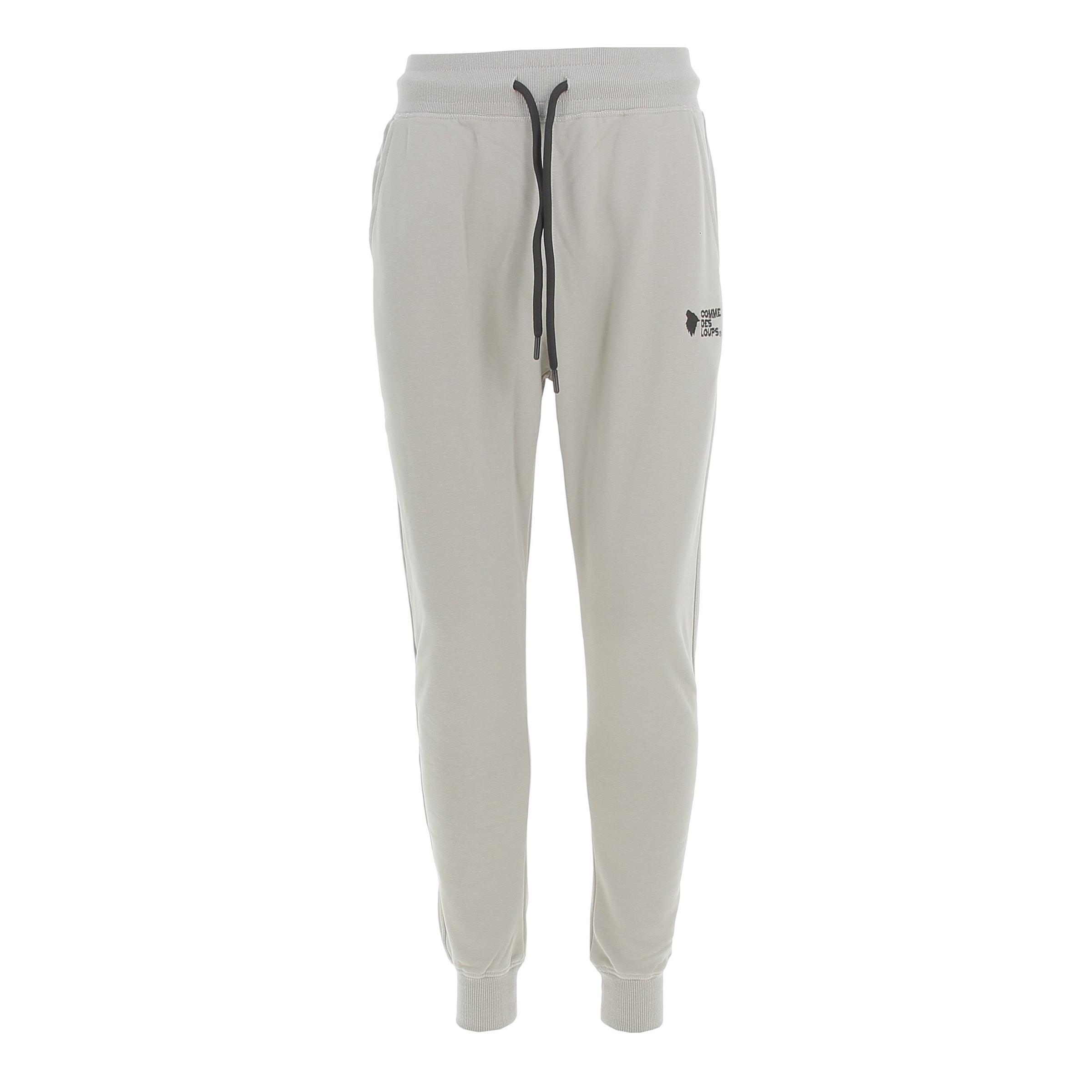 Pantalon jogging DEAUVILLE Blanc Unisex - COMME DES LOUPS site