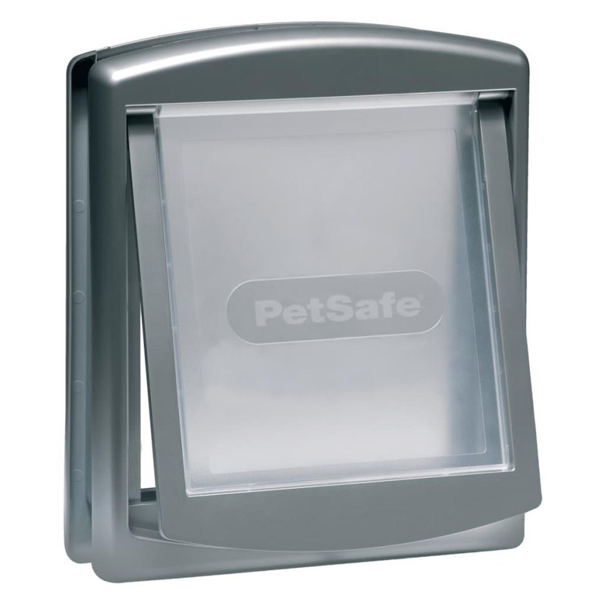 PETSAFE PetSafe Porte a 2 voies pour chiens 757 Medium 26,7 x 22,8 cm Argente