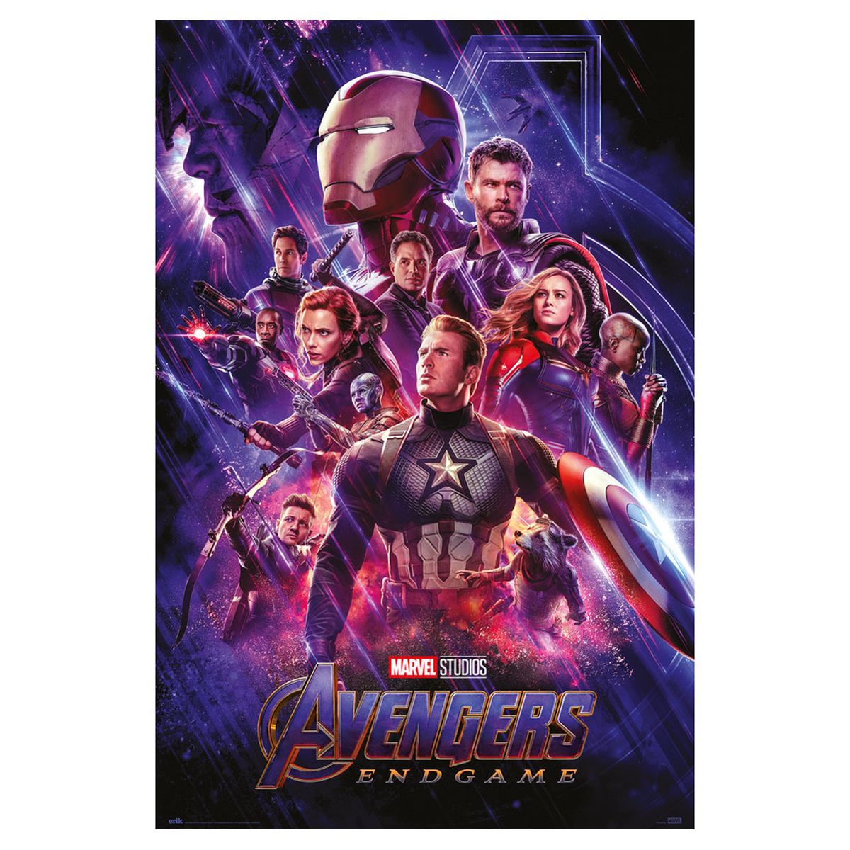 Poster Marvel - Black Widow - 61 x 91,5 cm - Produits dérivés