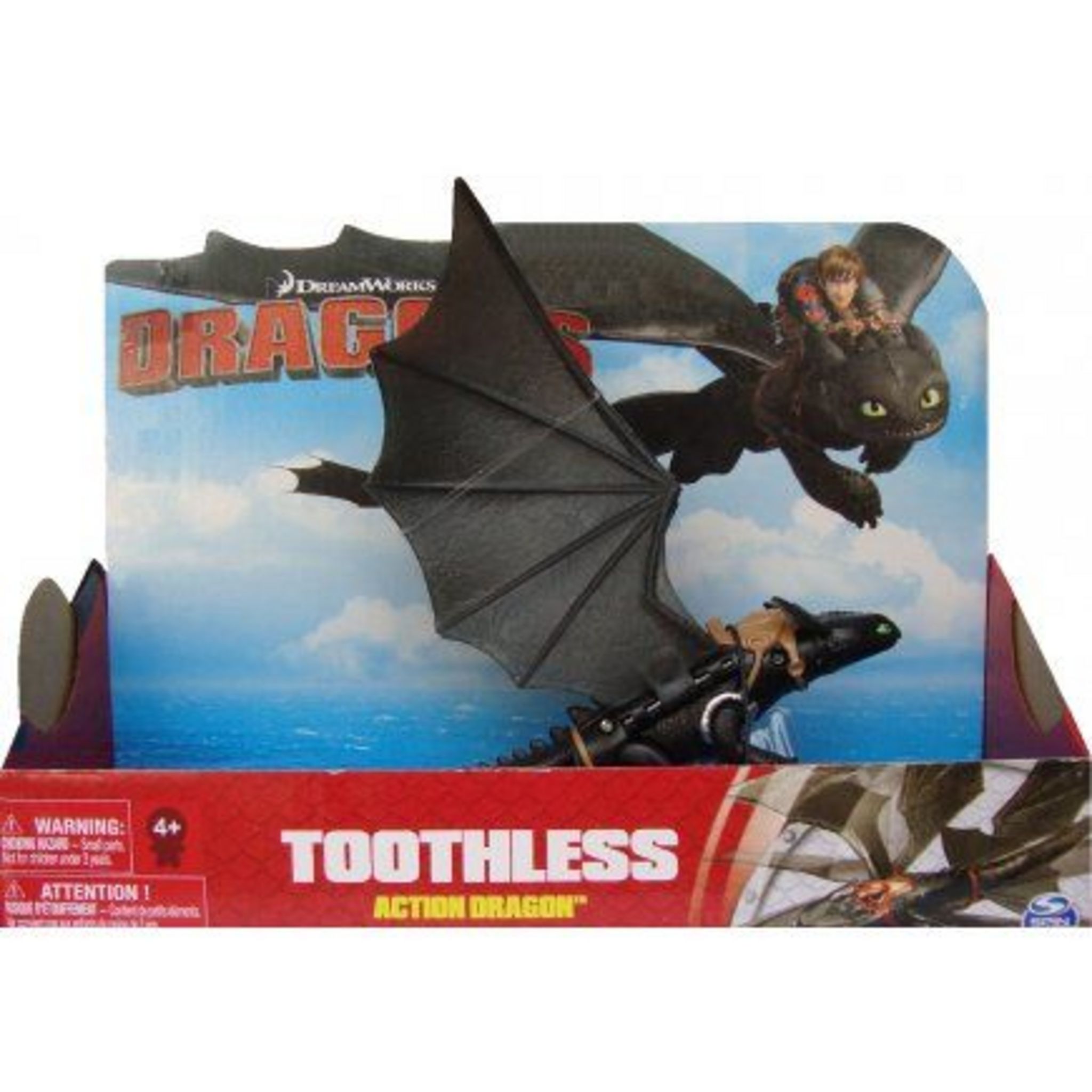 SPIN MASTER Figurine d action Dragons Krokmou pas cher Auchan