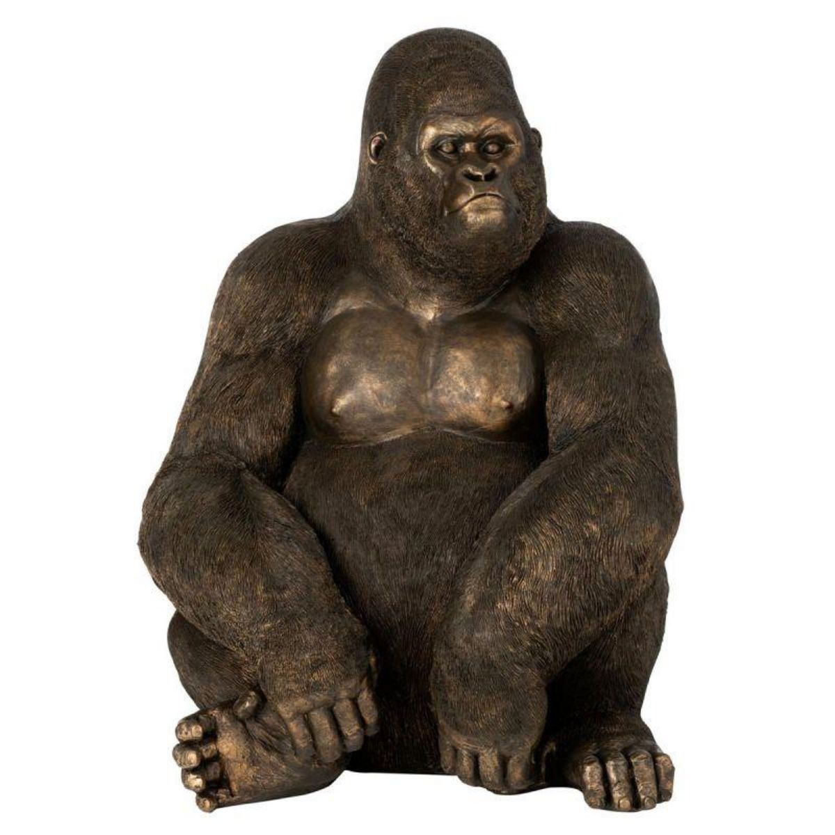 Paris Prix Statuette Déco  Gorille  91cm Marron