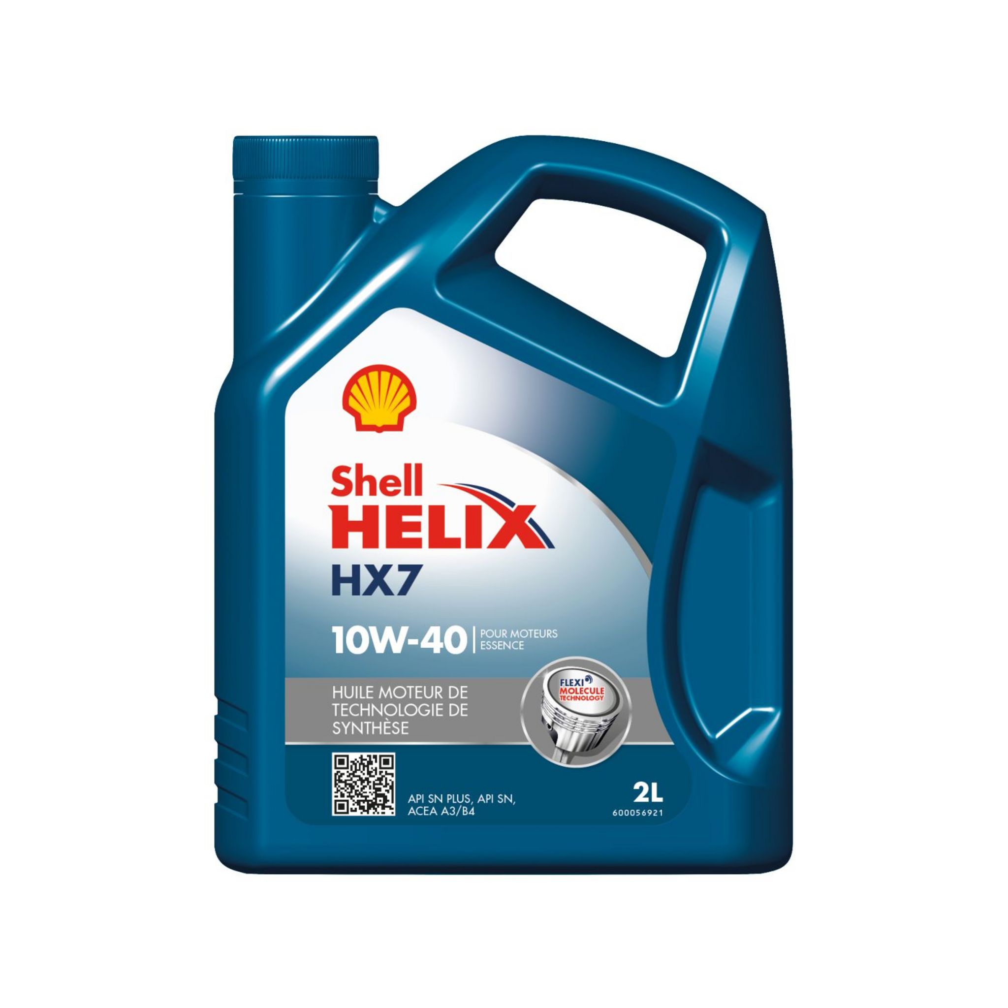 SHELL Huile moteur HX7 ESS 10W-40 2L pas cher 