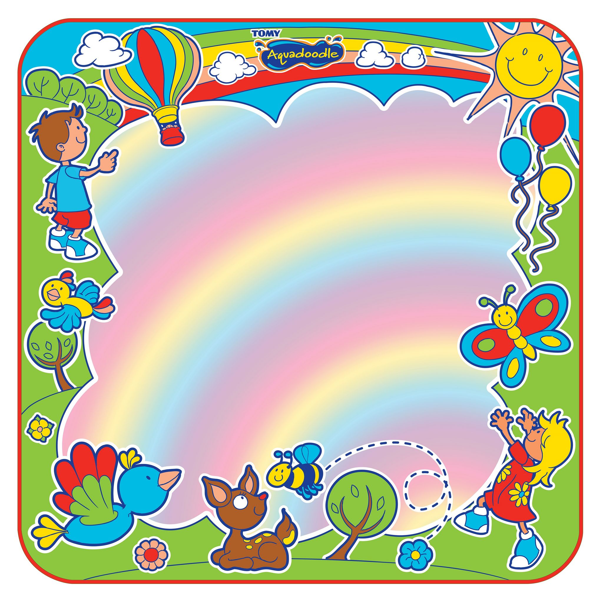 TOMY Maxi Tapis Aquadoodle Arc en ciel