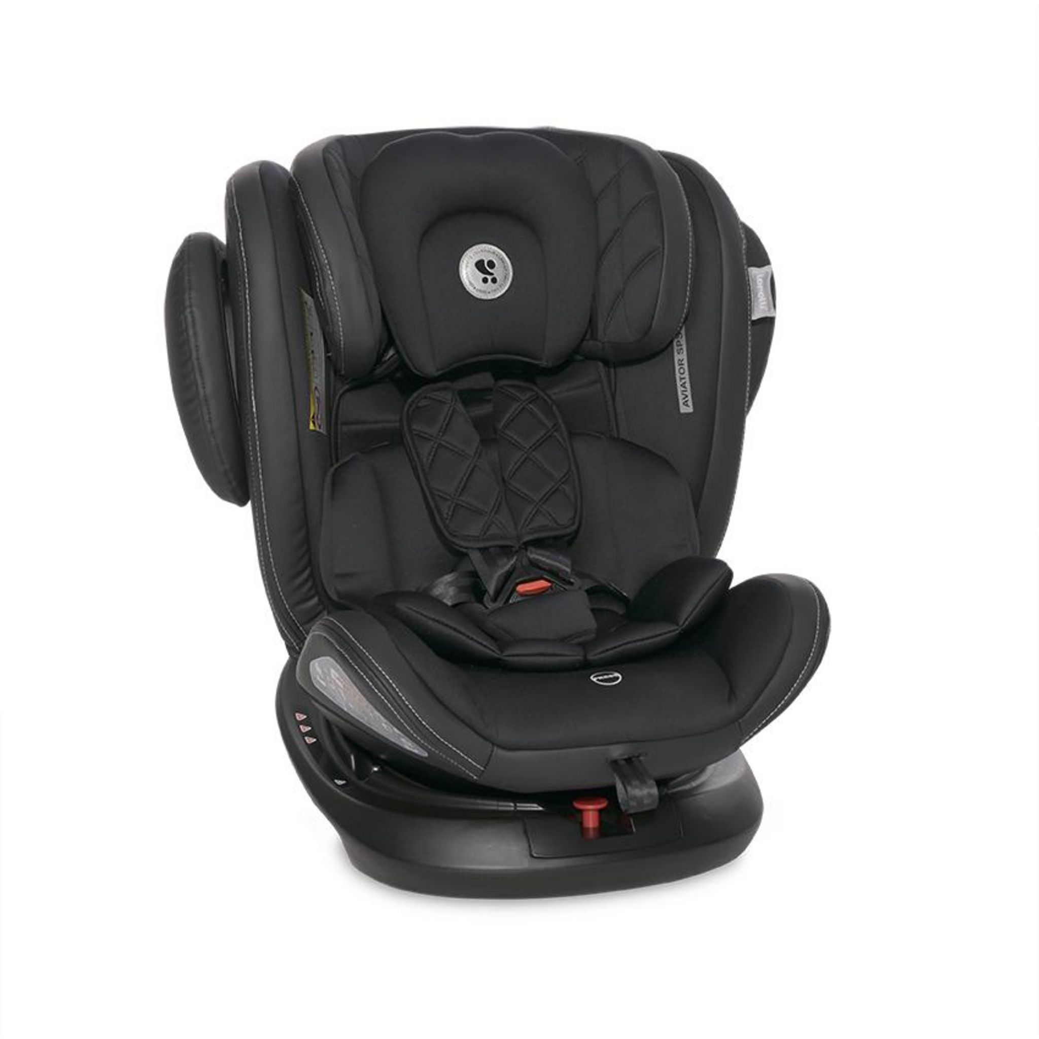 BEBELISSIMO - Siège auto Isofix - pivotant 360 ° - groupe 0+/1/2/3 -  (0-36kg)- Hellios - gray /gray