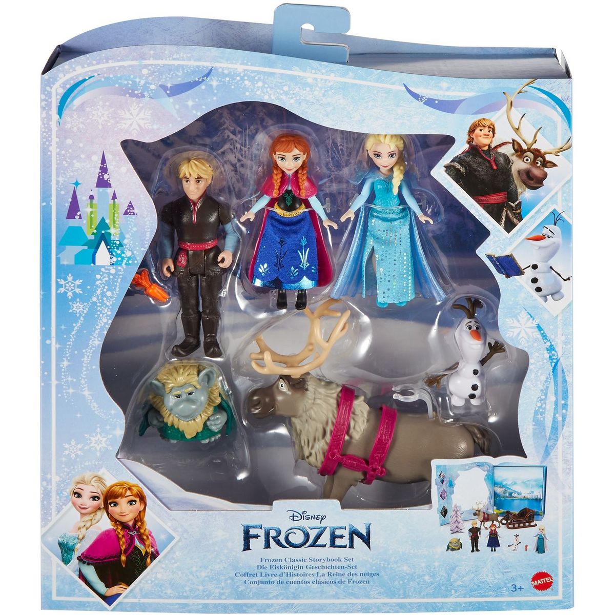 Set spécial 8 jeux La reine des neiges - Disney pas cher 