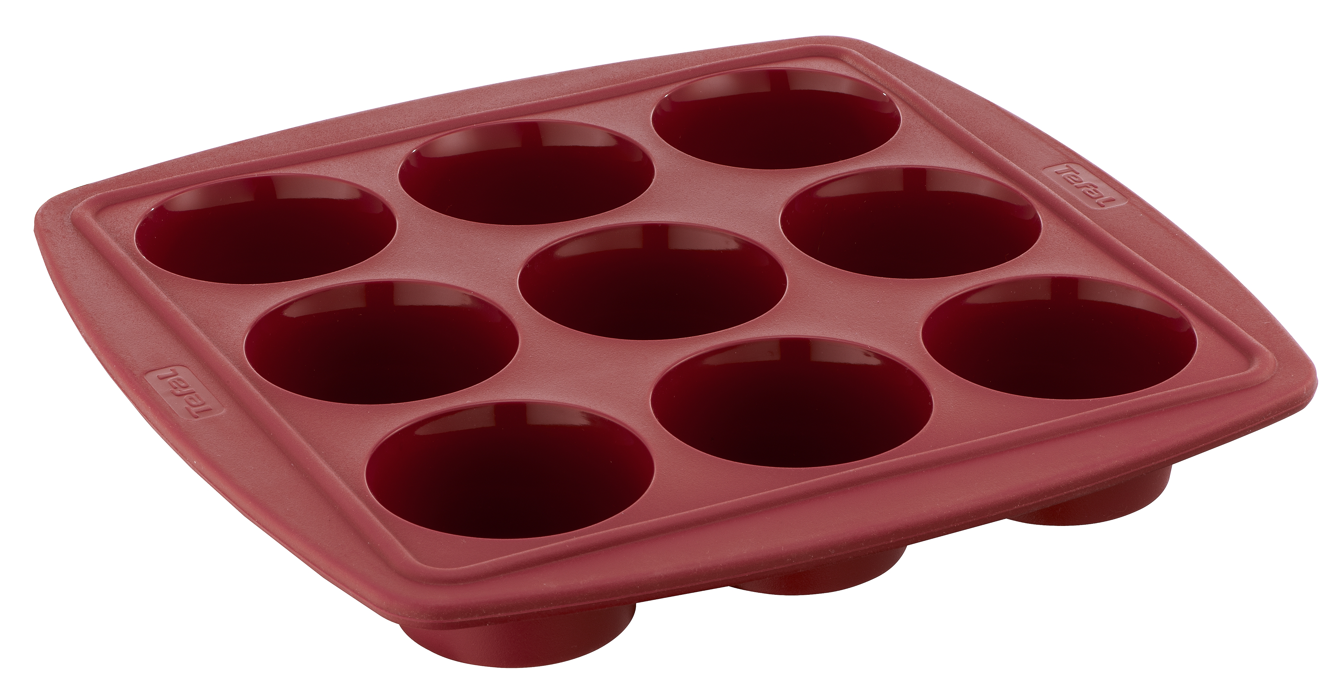 Tefal Moule 12 Minis Muffins Proflex en Silicone - Rose - Prix pas cher