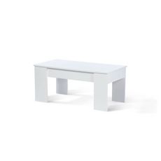 Table basse relevable MAO (Blanc)