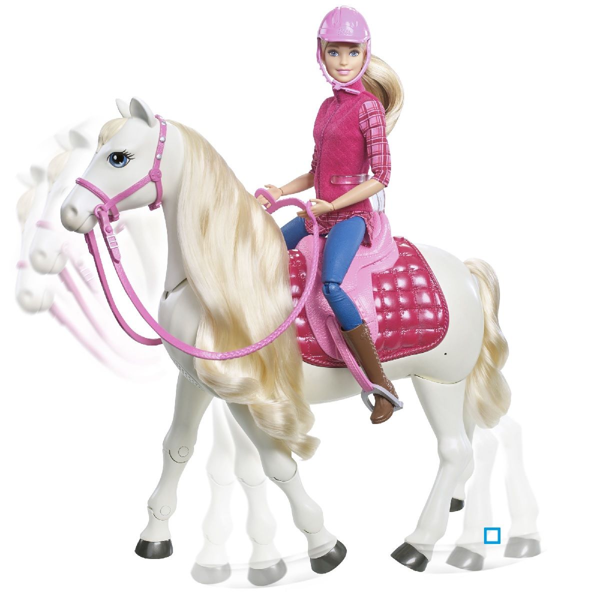 Barbie store a cheval