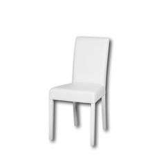 Lot de 2 chaises de séjour salle à manger LANA (Blanc)