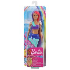 BARBIE Sirène Barbie Dreamtopia - cheveux violets et roses