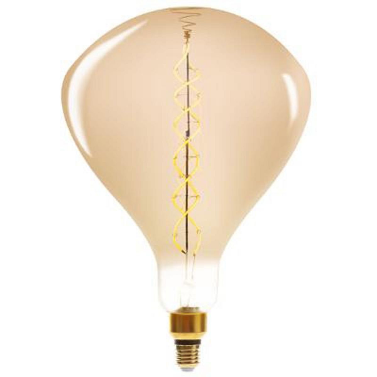  Ampoule Led Torsadée  Palo  37cm Ambre