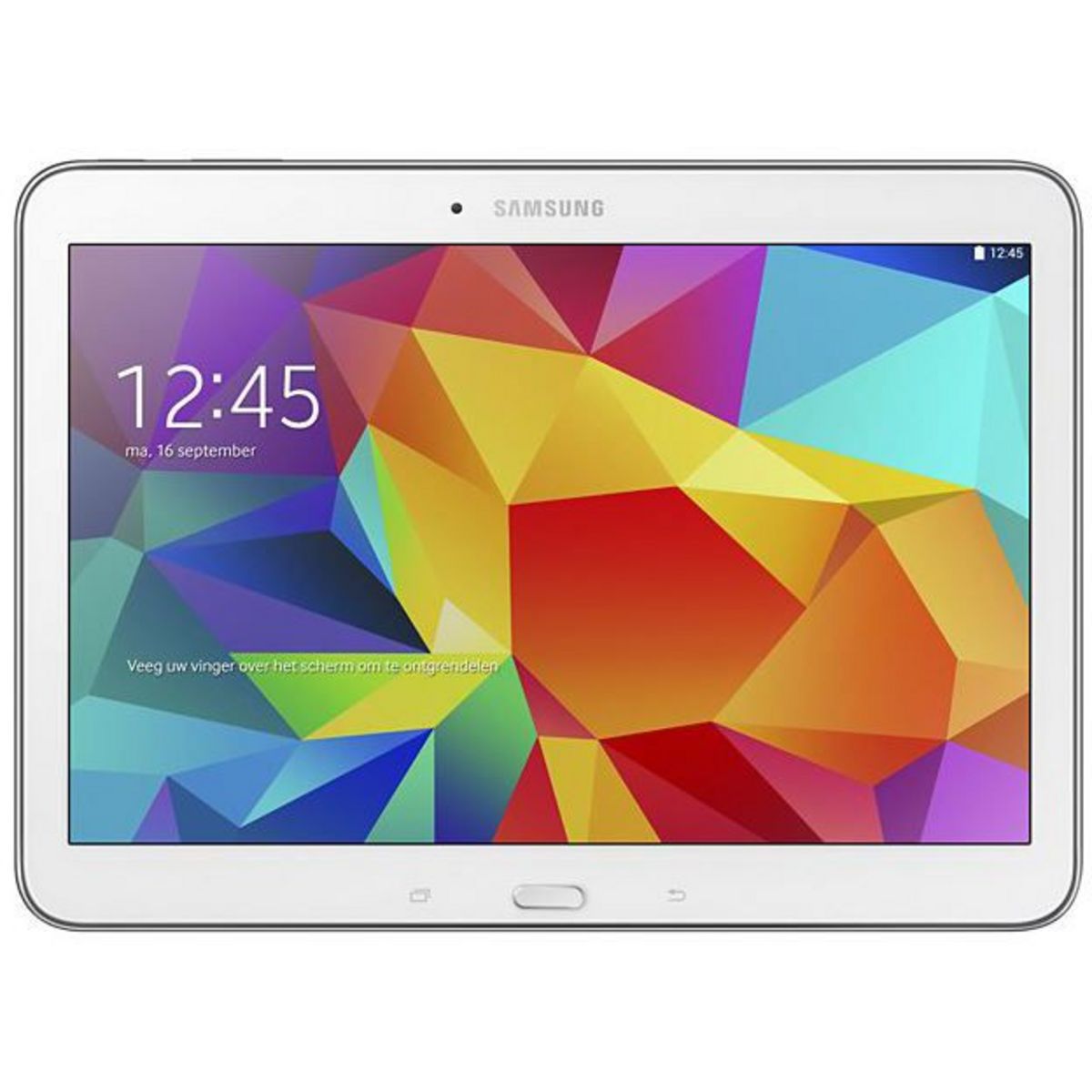 SAMSUNG Tablette tactile Galaxy Tab 4 10.1 pouces Blanc pas cher