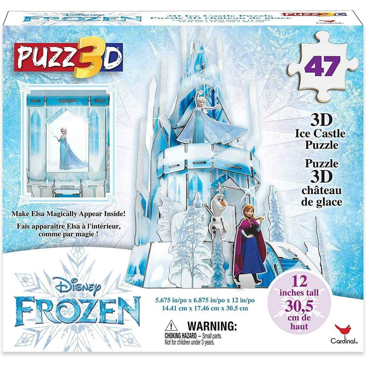 Puzzle 3D Château de La Reine des Neiges - La Grande Récré