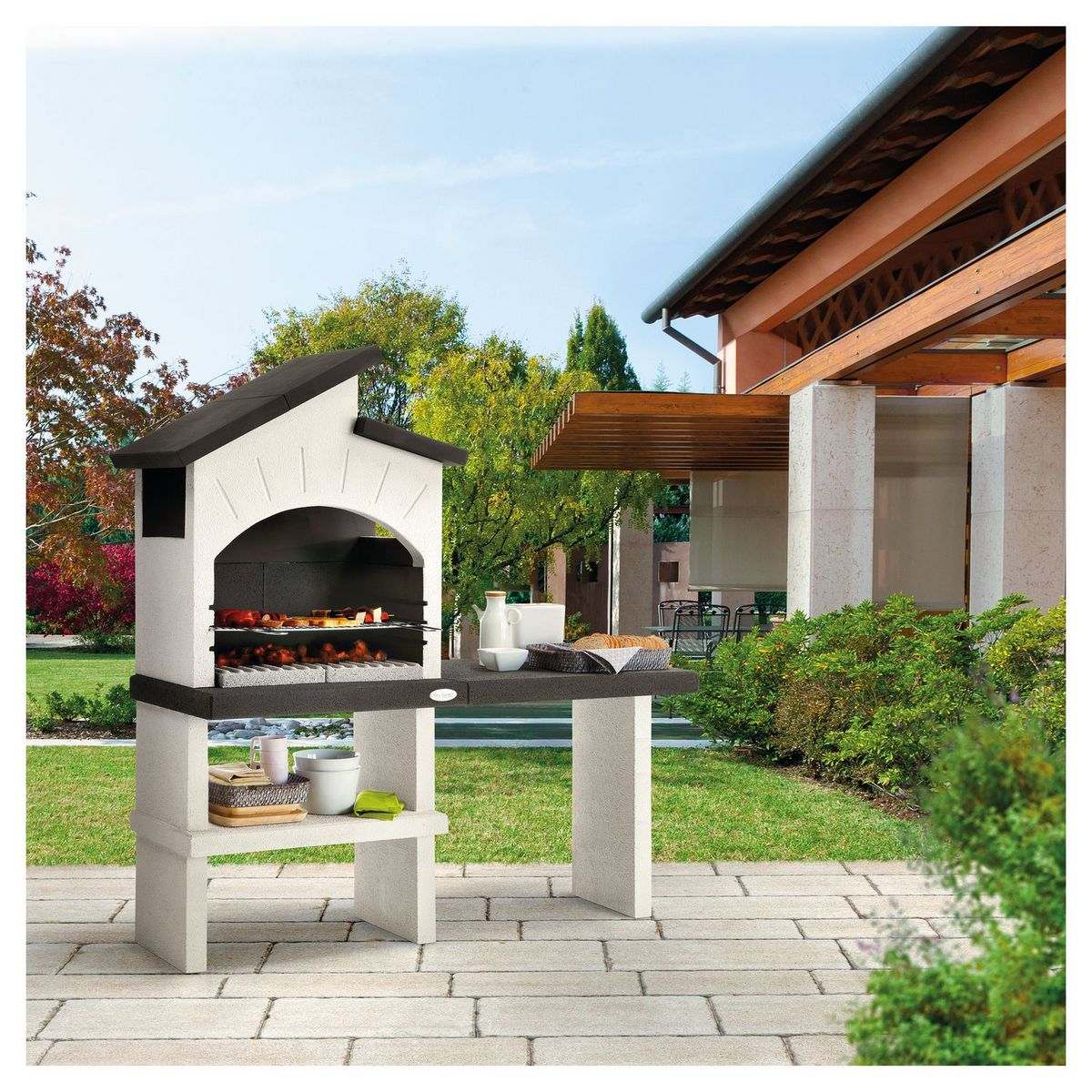 Barbecue beton design OLBIA - Easy Garden Palazzetti 