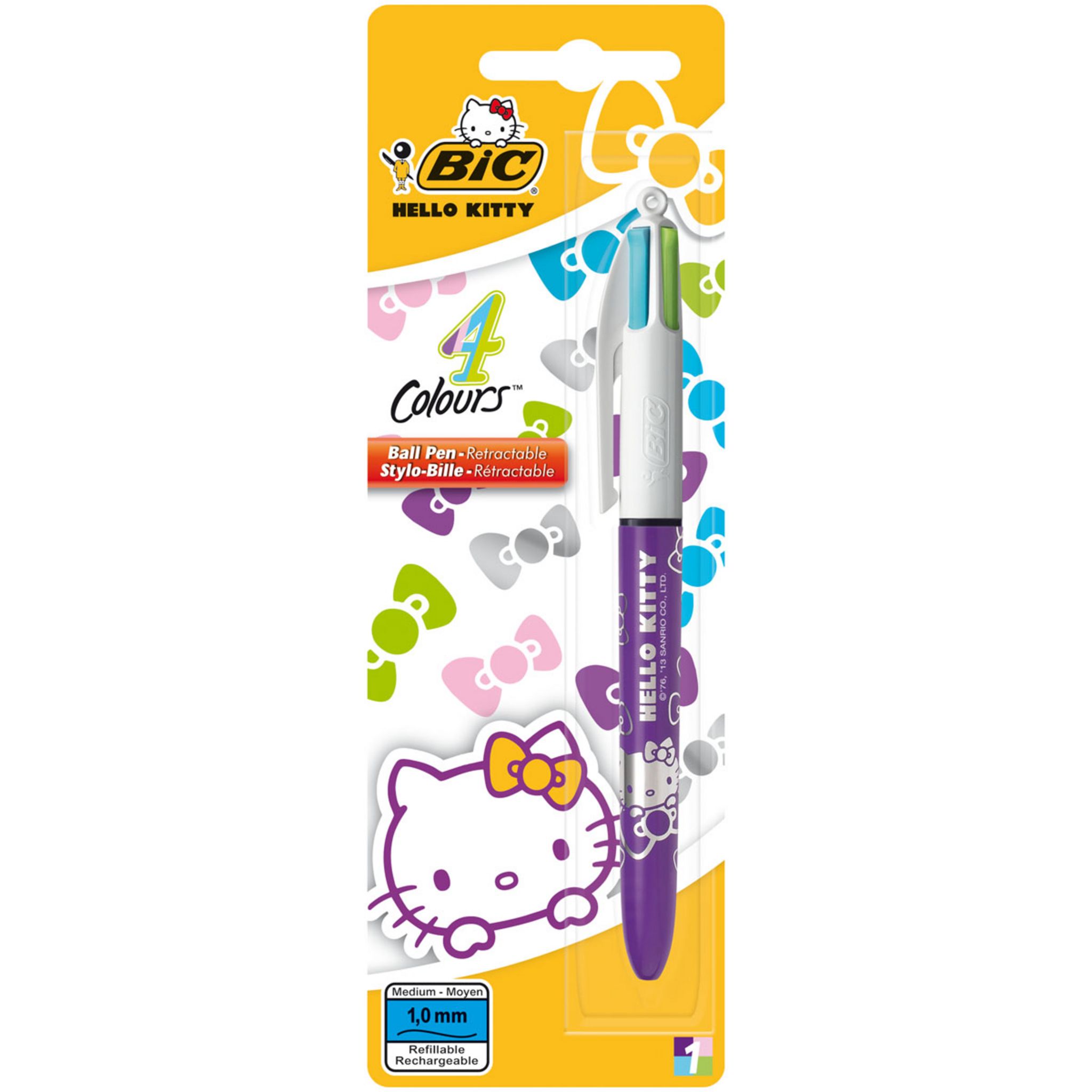 STYLO-BILLE 4 COLOURS FANTAISIE - 4 COLOURS FANTAISIE - - Place