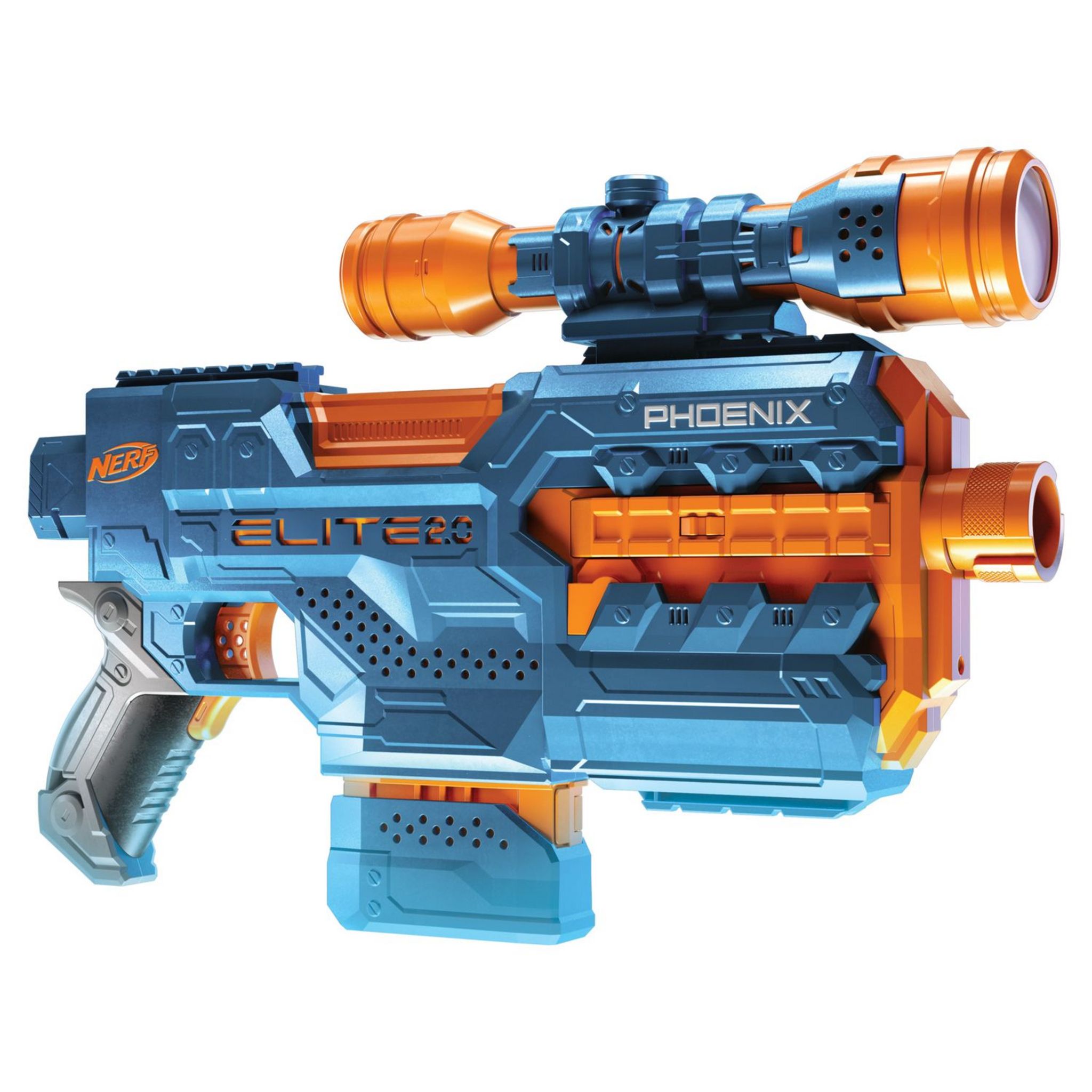 Nerf Elite 2.0 Motoblitz - 22 fléchettes incluses - Viseur intégré