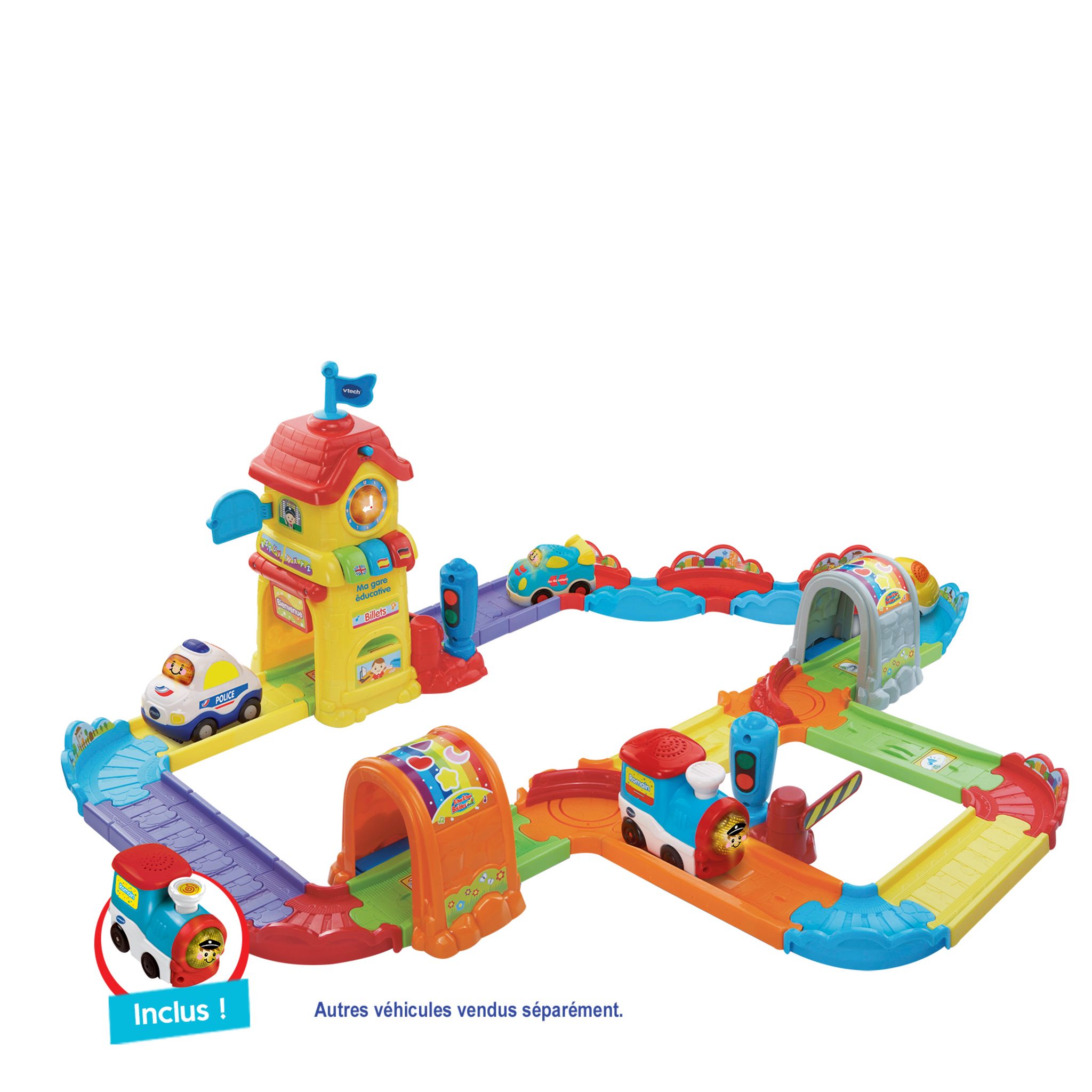 VTECH P'tit circuit train (+ Romain, le p'tit train) - Tchou Tchou