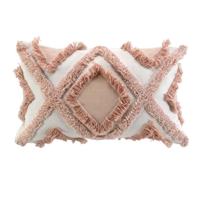 Coussin Déco Marissa 30x50cm Rose