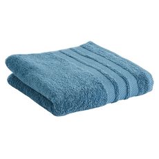 ACTUEL Drap de bain uni en coton 500 g/m² (Bleu)