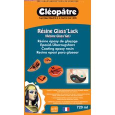 Cléopâtre Résine Glass'Lack 720 ml