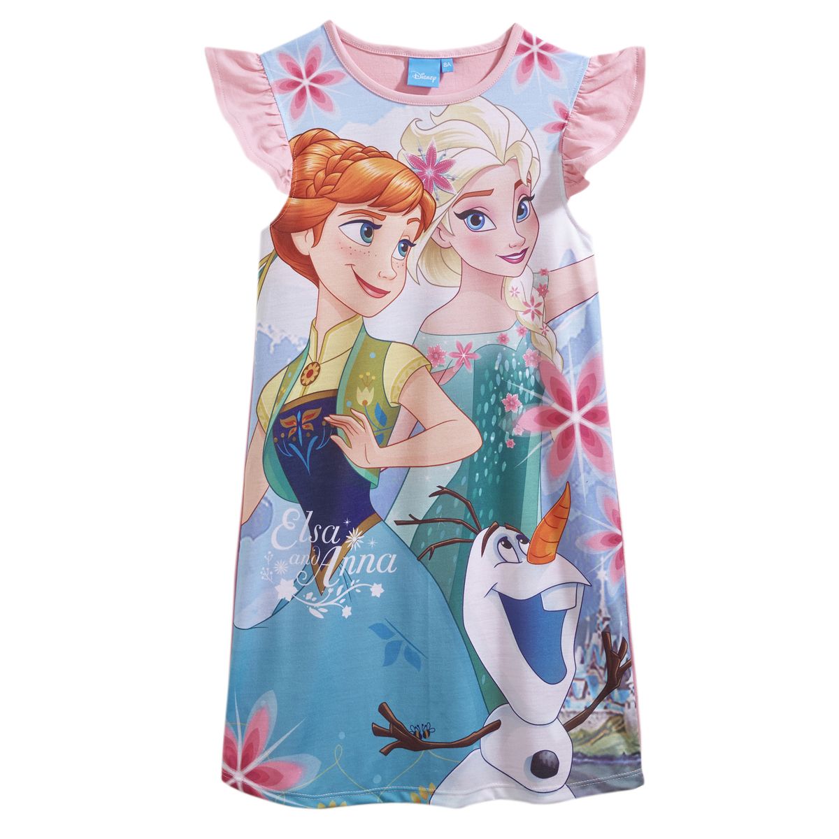 Reine des neiges Chemise de nuit fille du 2 au 10 ans pas cher