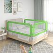 Barriere de securite de lit d'enfant Vert 190x25 cm Tissu