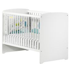 Baby Price Ensemble Lit Bebe 60x1 Cm Commode A Langer Flocon Pas Cher A Prix Auchan