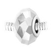 SC CRYSTAL Charm perle cristal à facettes et acier par SC Crystal