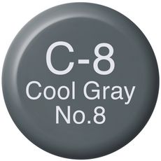 Copic Recharge Encre marqueur Copic Ink C8 Cool Gray 8