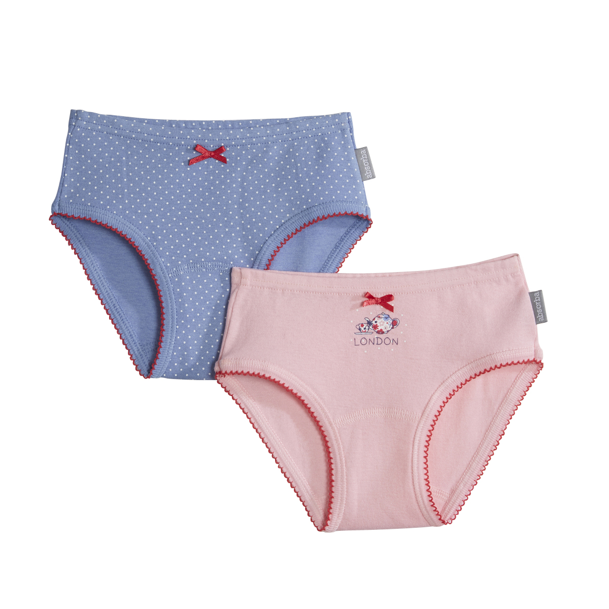 ABSORBA Lot de 2 culottes fille pas cher Auchan