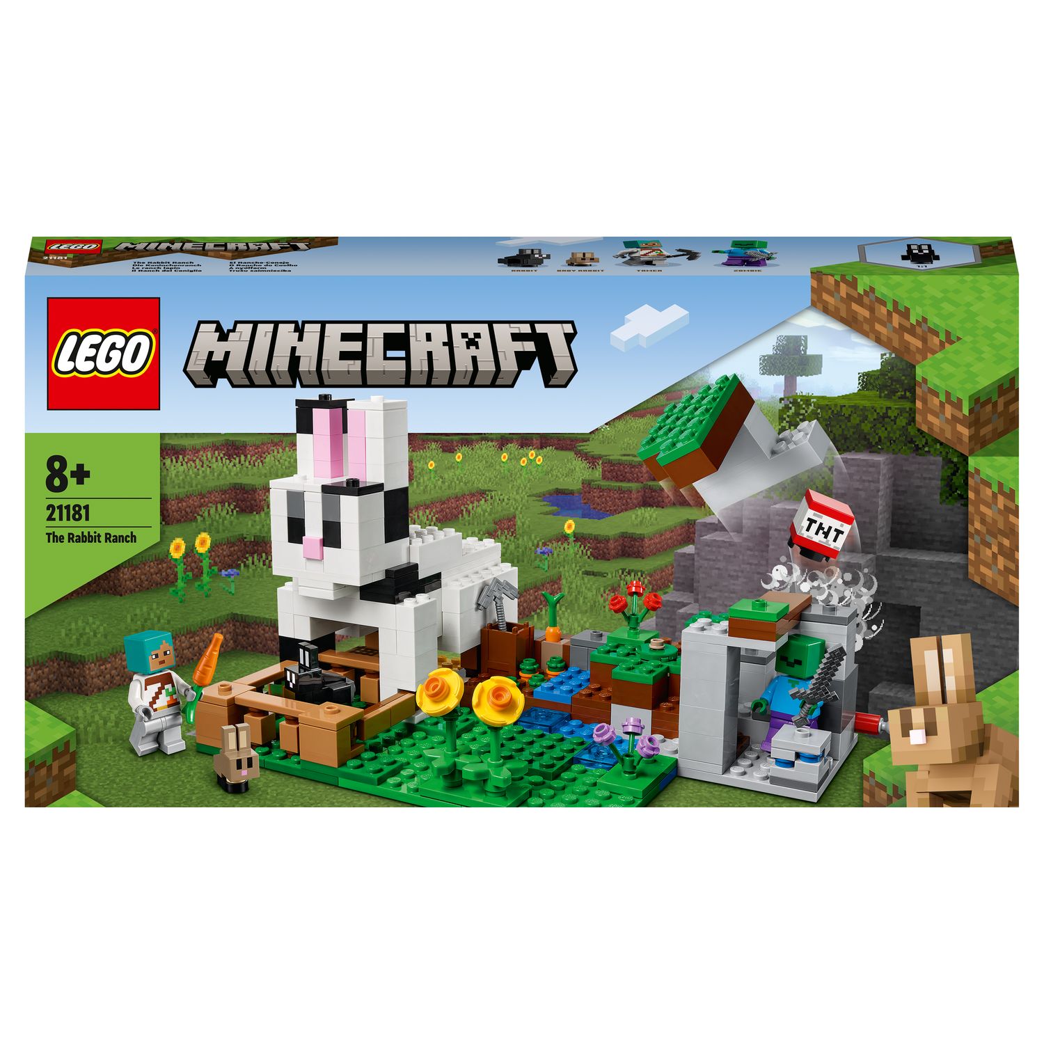 Jeux de construction Le Refuge Panda Lego Minecraft - Jouets