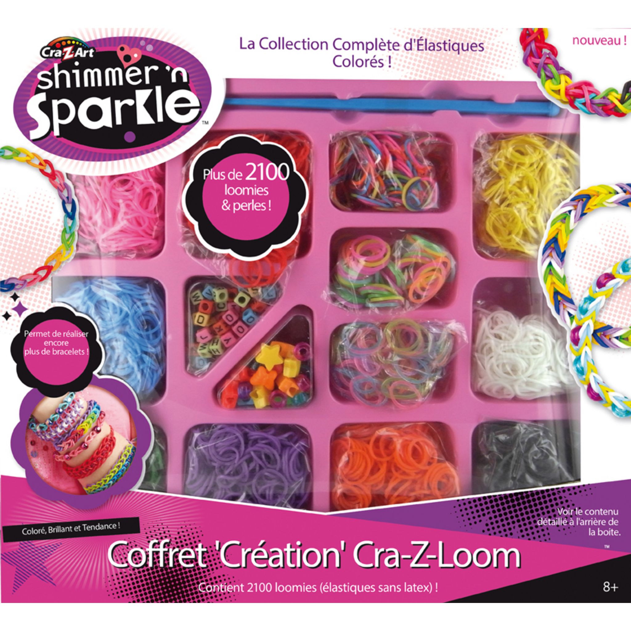 Coffret création cra-z-loom pas cher 