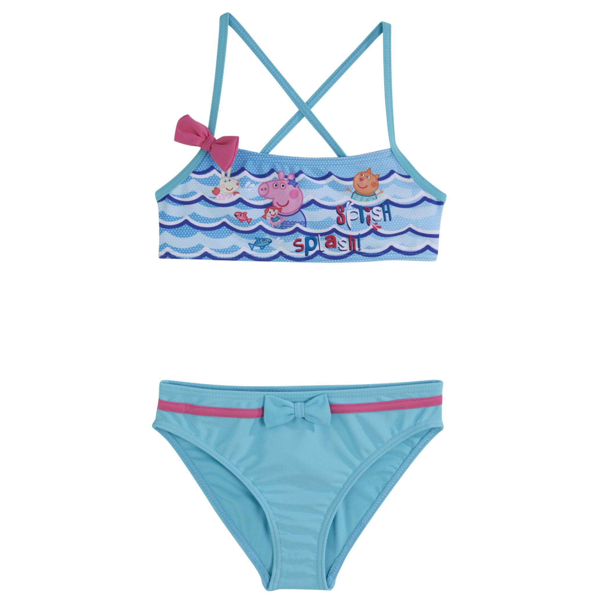 PEPPA PIG Maillot de bain 2 pieces fille pas cher Auchan