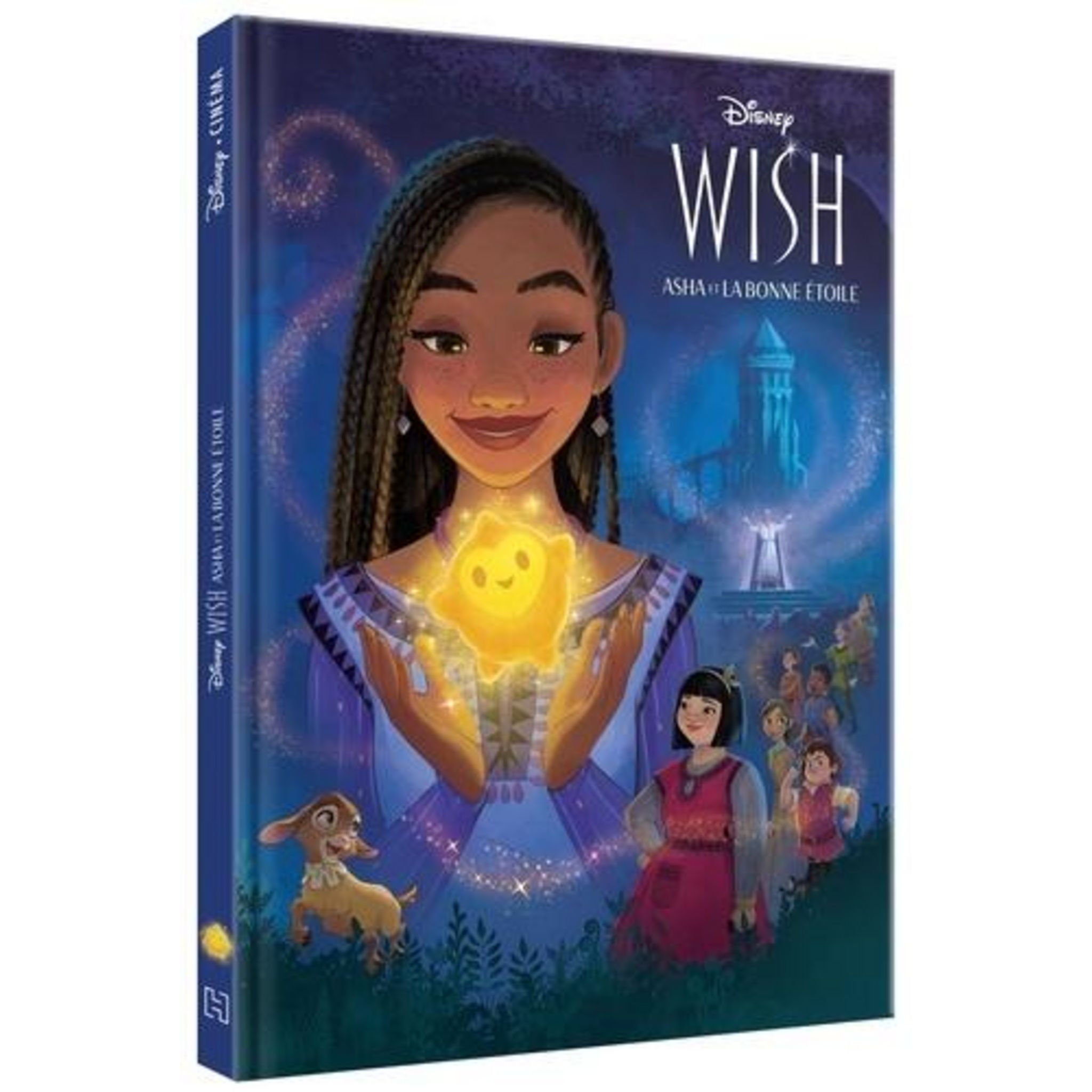 Wish Disney-Jouet en peluche de dessin animé, princesse Asha