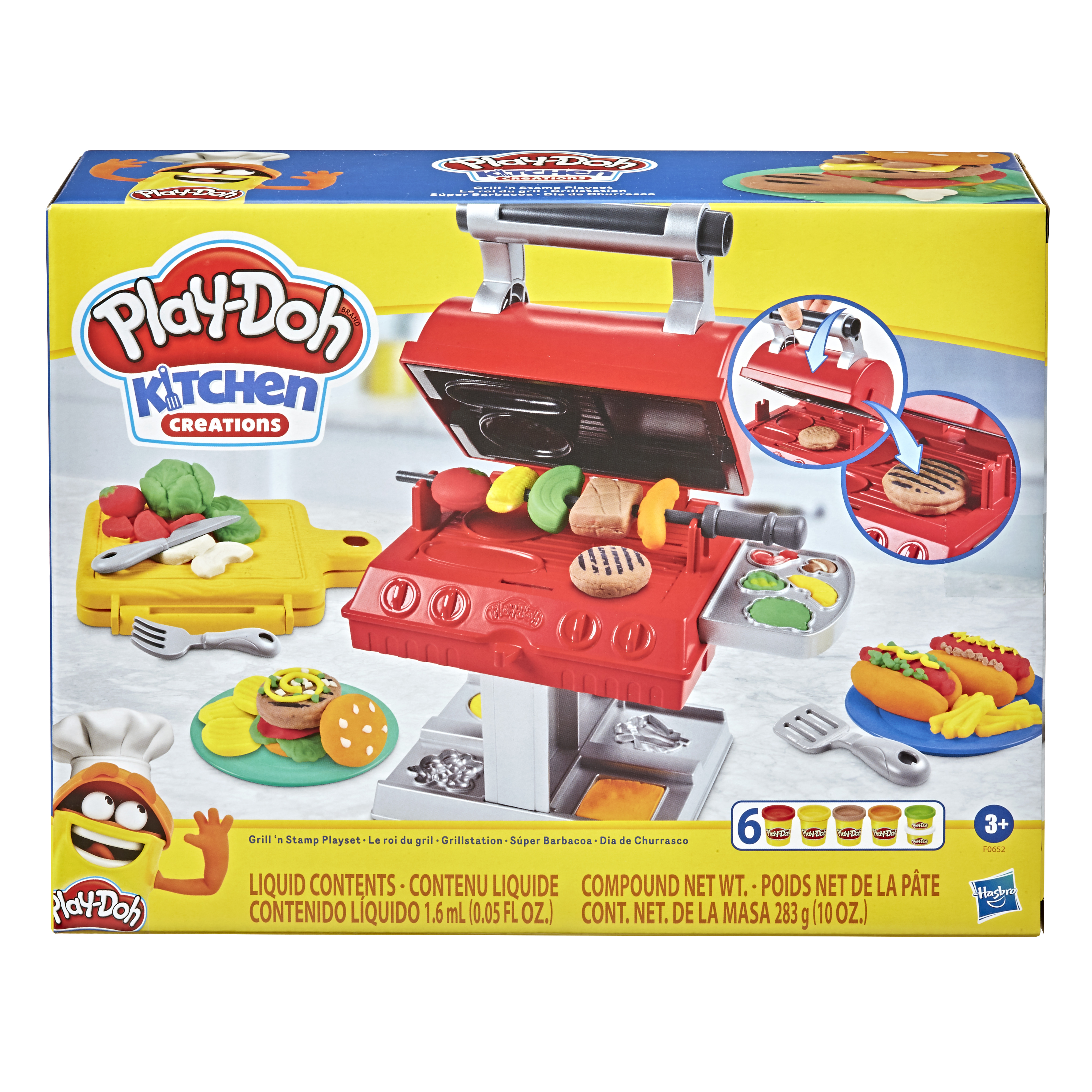 Play-Doh Ma 1re Table de création reverso, Jouets pour Enfants avec pâte à  Modeler : : Jeux et Jouets