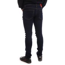 Jeans Slim Marine Homme Paname Brothers Jimmy (Bleu)