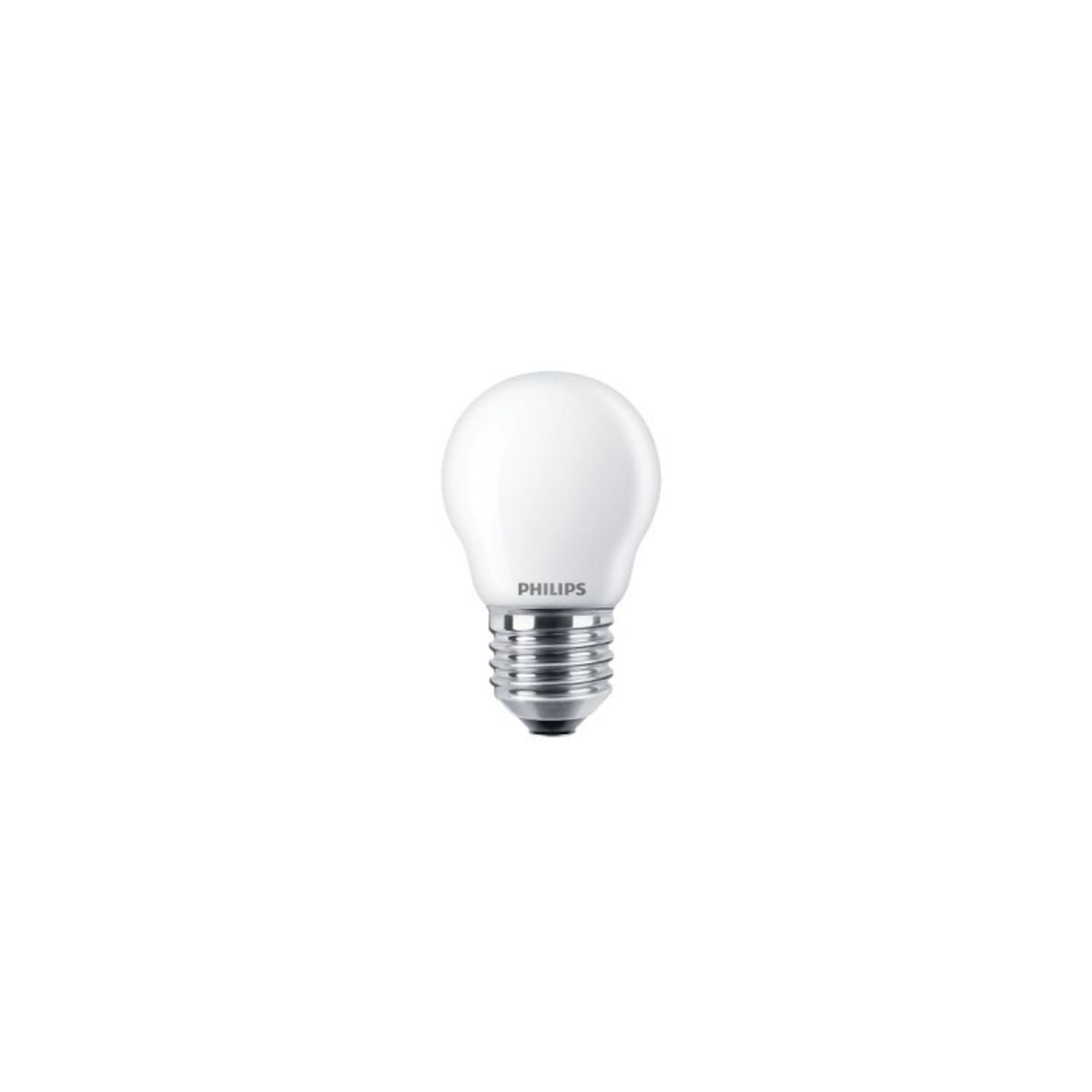 Philips Ampoule LED sphérique PHILIPS - EyeComfort - 4,3W - 470 lumens - 4000K - E27 - 93015