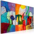 Paris Prix Tableau Peint à la Main  Paysage Multicolore  80x120cm