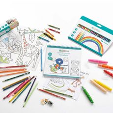 Kit Complet 144 Pièces Enfant  Animaux  Multicolore